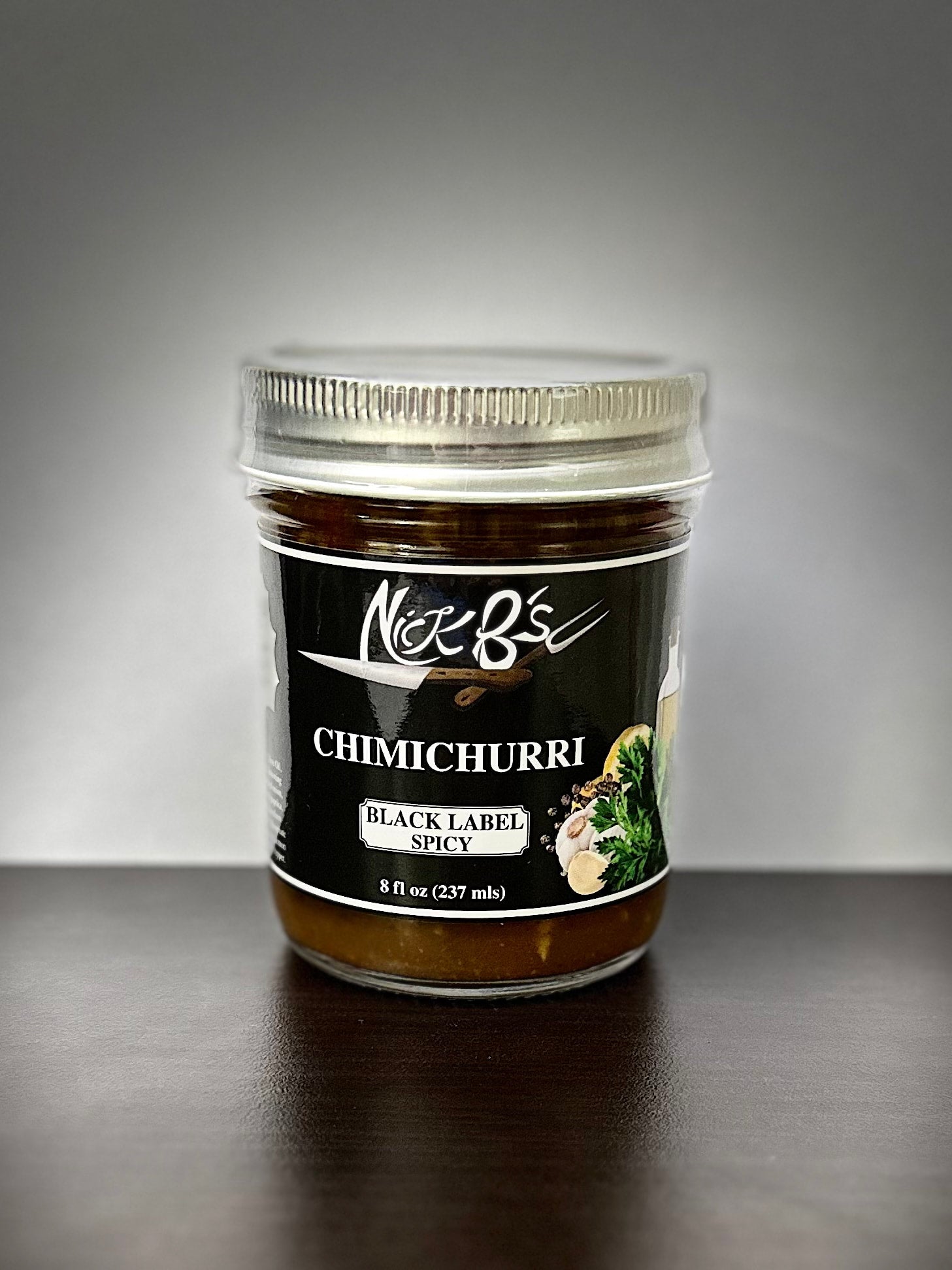 8oz Black Label Chimichurri NickB's *Fresh ingredientsQuality